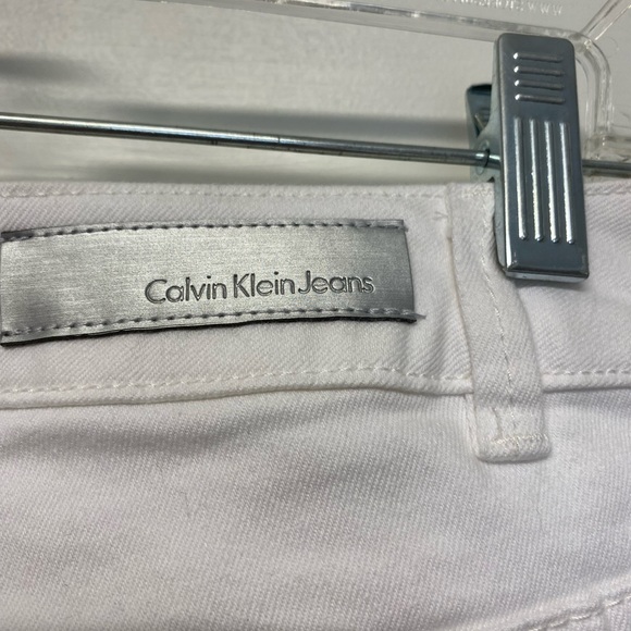 Calvin Klein jeans capri skinny jeans size 16 white - Picture 6 of 7